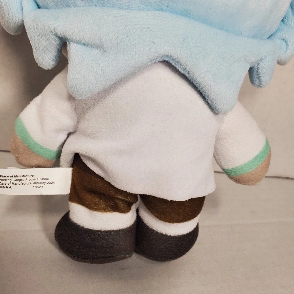 Rick Sanchez Plush Doll Rick and Morty Adult Swim Cartoon‎ Network Stuffed Toy.
